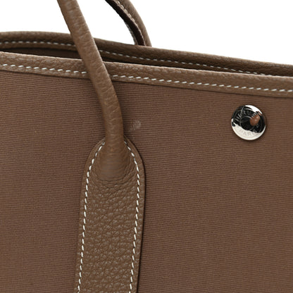 Hermes Toile Negonda Garden Party 30 TPM Etoupe 10 of 13