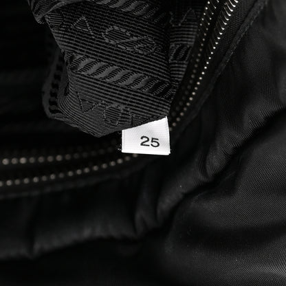 Prada Re-Nylon Quilted Padded Flap Shoulder Bag Black 9 of 18