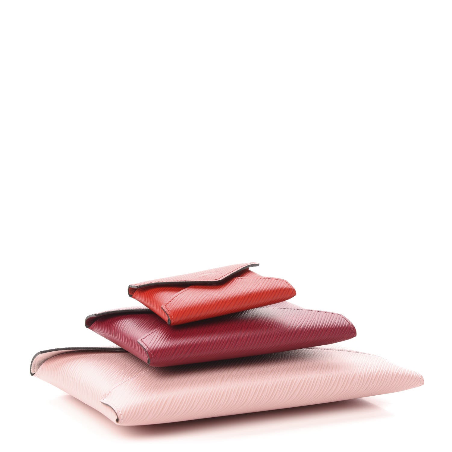 Louis Vuitton Epi Kirigami Pochette Set Rose Ballerine Fuchsia Coquelicot 4 of 11