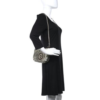 Bottega Veneta Metallic Cervo Illusion Crossbody Bronze 3 of 9