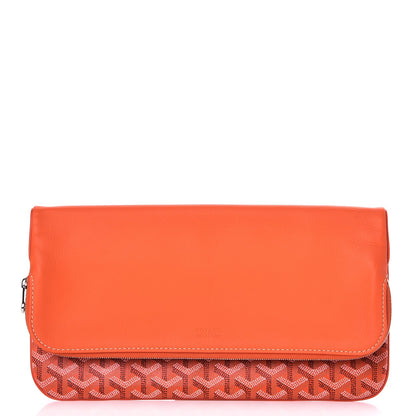 Goyard Goyardine Sainte Marie Soft Clutch Orange 1 of 9