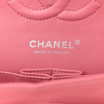Chanel Lambskin Quilted Medium Double Flap Pink 5 of 11