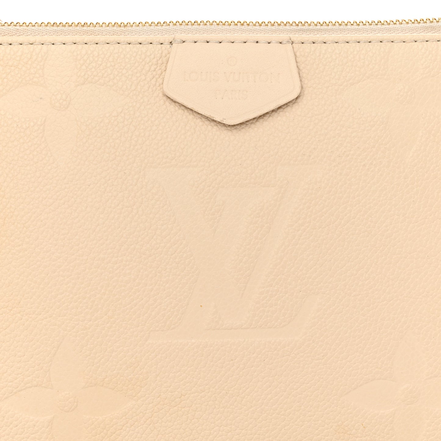 Empreinte Monogram Giant Multi Pochette Accessories Large Pochette Cream