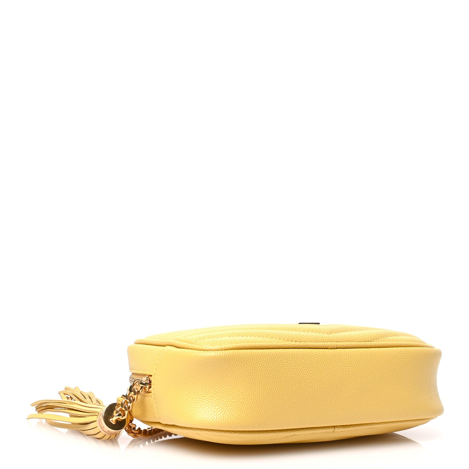 Saint Laurent Grain De Poudre Matelasse Monogram Mini Lou Camera Bag Sunflower 4 of 14