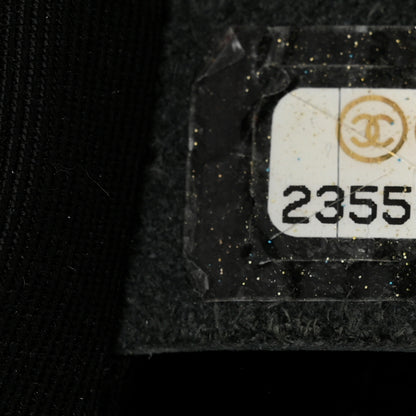 Chanel Calfskin Quilted Small Easy Shopping Tote Black 7 of 10