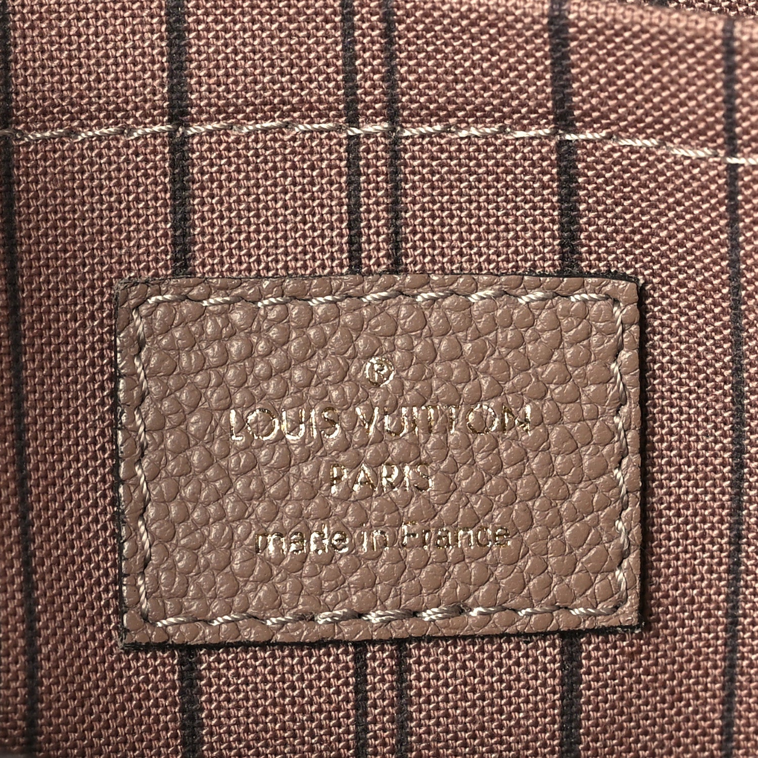 Louis Vuitton Empreinte Montaigne MM Mastic 6 of 8