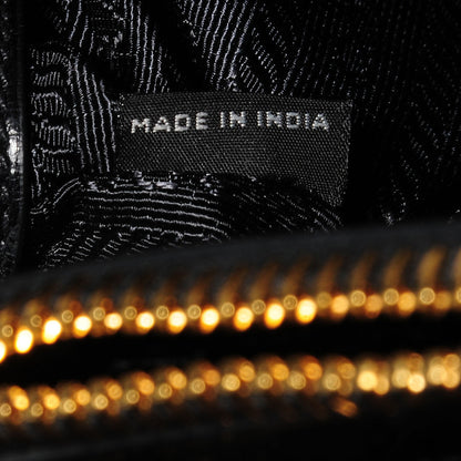 Prada Vitello Shine Tote Nero Black 8 of 9