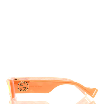 Gucci Acetate Square Sunglasses GG0516S Orange 4 of 9