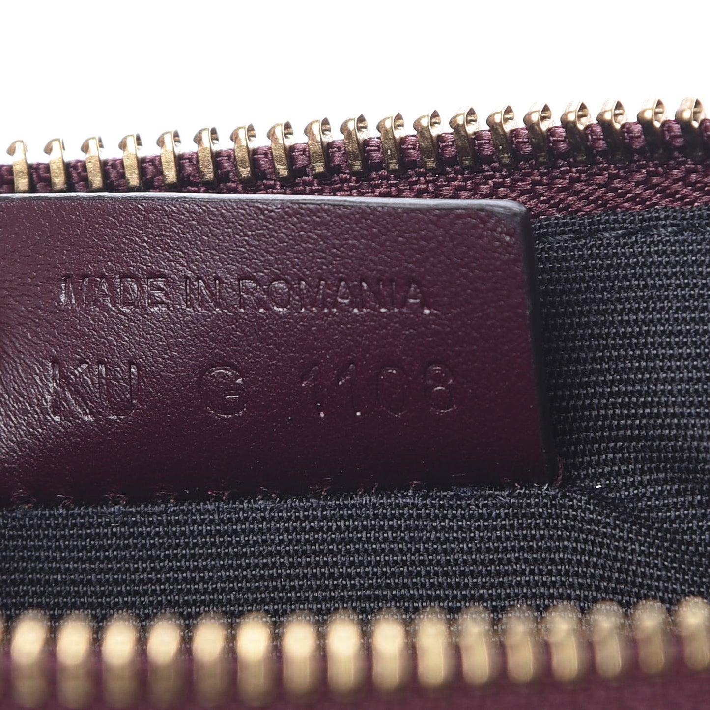 Goatskin Quilted Diamond Pouch Aubergine