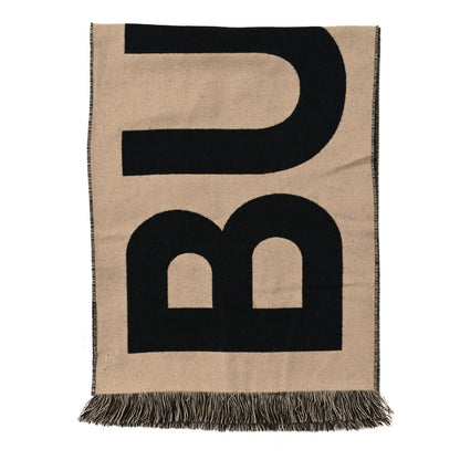 Burberry Wool Jacquard Logo Scarf Archive Beige 1 of 4