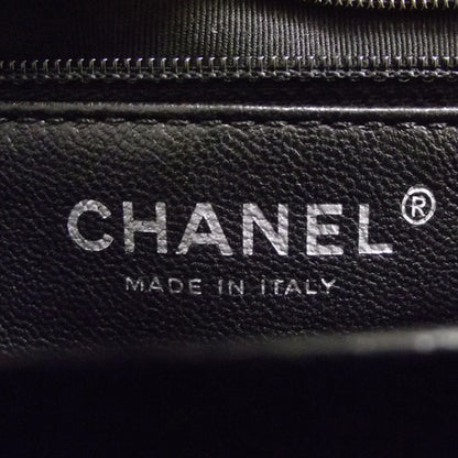 Chanel Striped Accordion Reissue Metallic Black 6 of 8