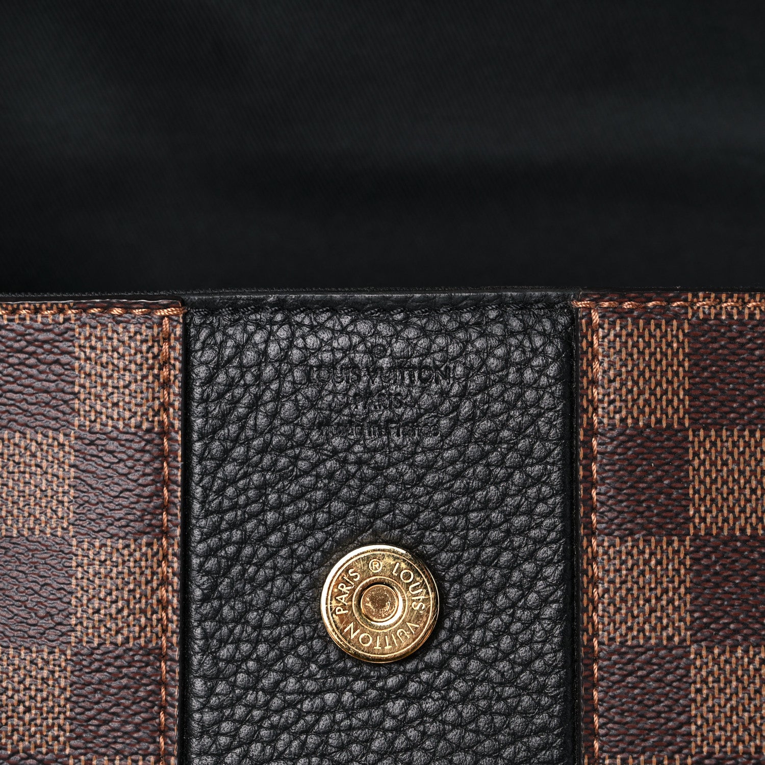 Louis Vuitton Damier Ebene Bond Street BB Black 6 of 9
