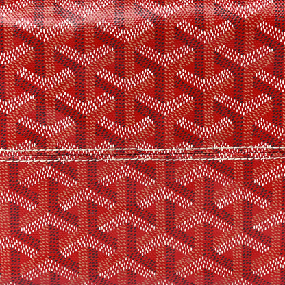 Goyard Goyardine Voltaire Tote Red 20 of 23