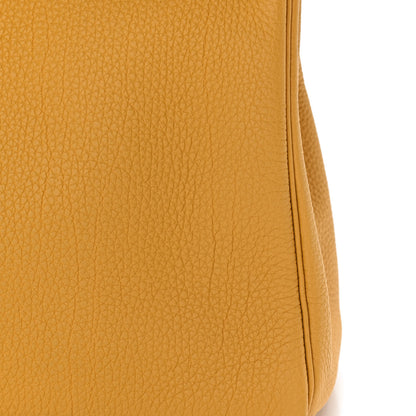 Hermes Togo Kelly Retourne 32 Jaune Ambre 12 of 12