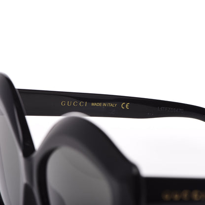 Gucci Cat Eye Sunglasses GG0117S Sunglasses Black 6 of 6