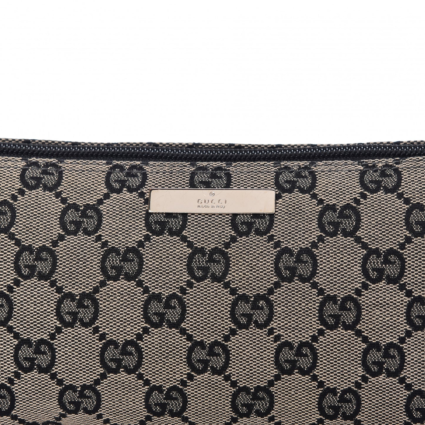 Monogram Boat Pochette Black Red