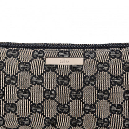 Gucci Monogram Boat Pochette Black Red 10 of 10