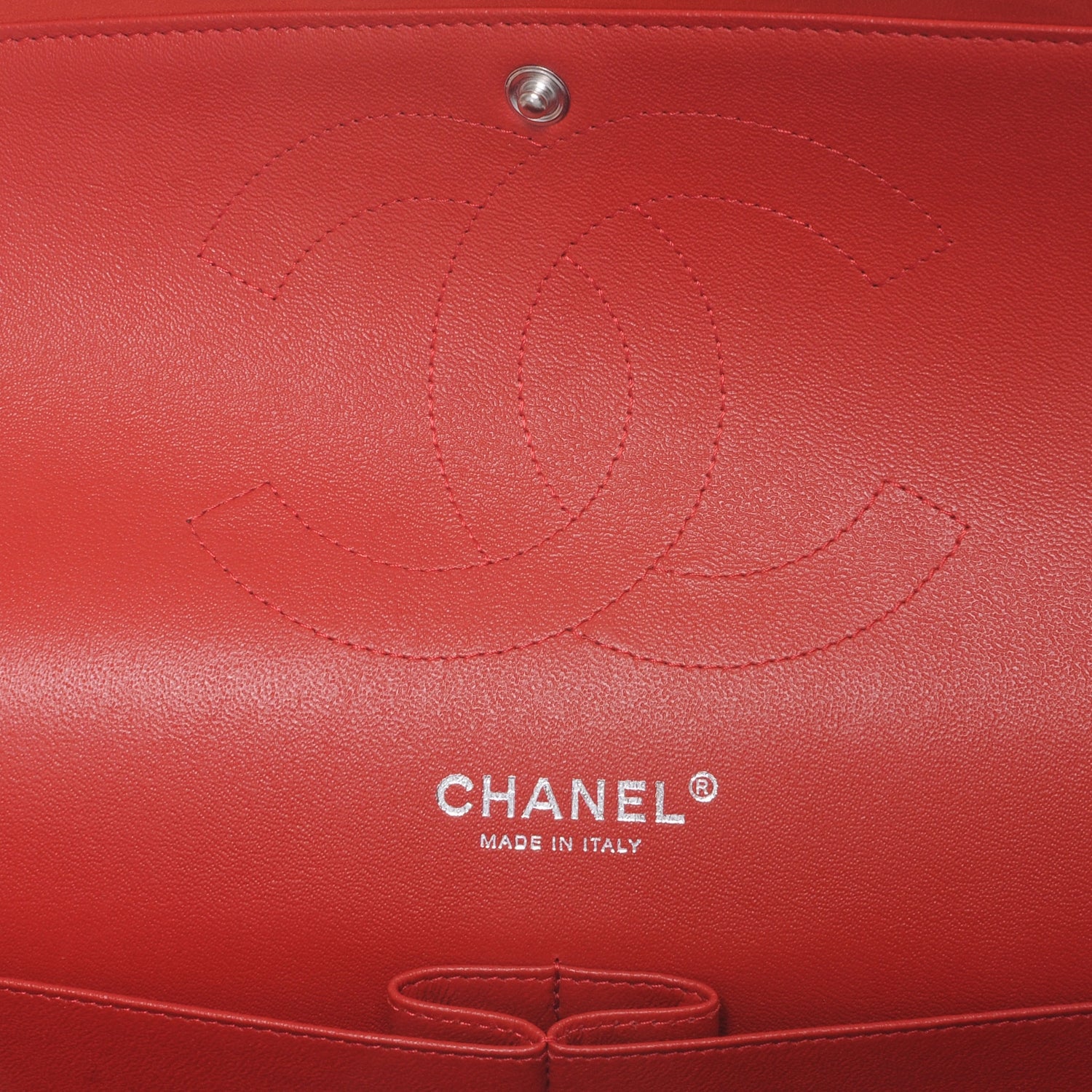 Chanel Lambskin Jumbo Double Flap Red 5 of 7