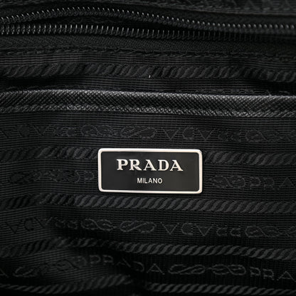 Prada Re-Nylon Saffiano Medium Backpack Black 8 of 15
