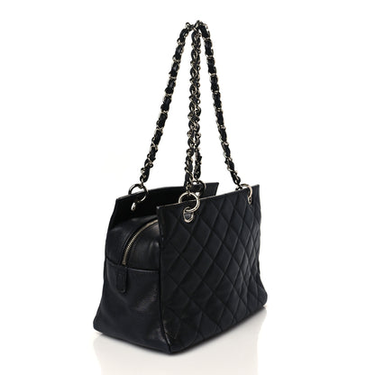 Chanel Caviar Quilted Petit Timeless Tote PTT Black 3 of 10