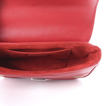 Louis Vuitton Calfskin Love Lock New Wave Chain PM Red 5 of 10