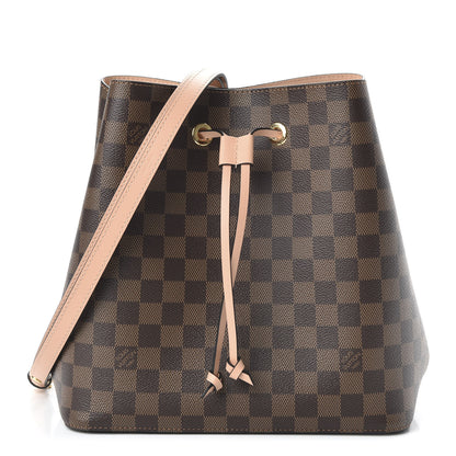 Louis Vuitton Damier Ebene Neonoe MM Venus Pink 1 of 10