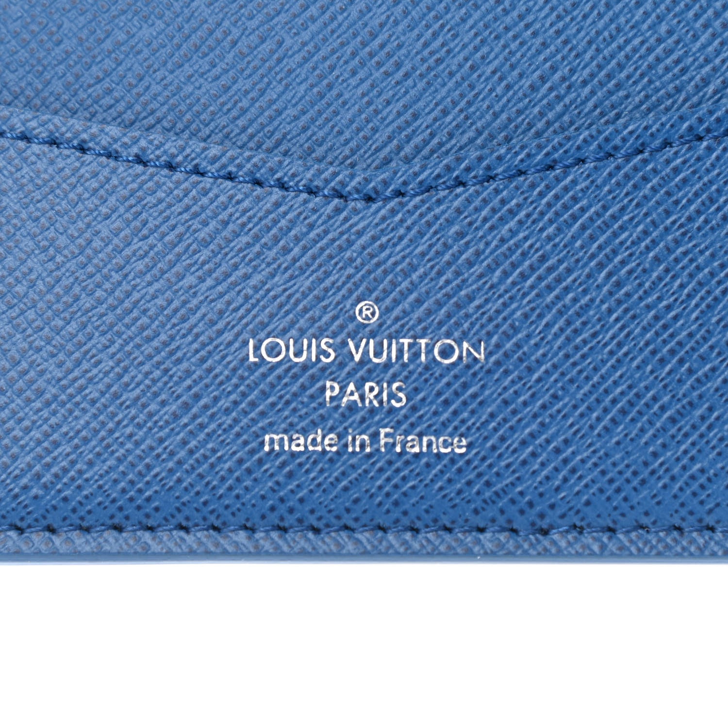 Louis Vuitton Damier Graphite Slender Wallet Blue 6 of 7