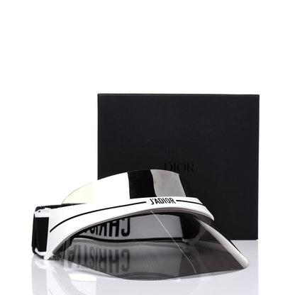 Christian Dior Mirrored DiorClub1 Sun Visor Black 10 of 10