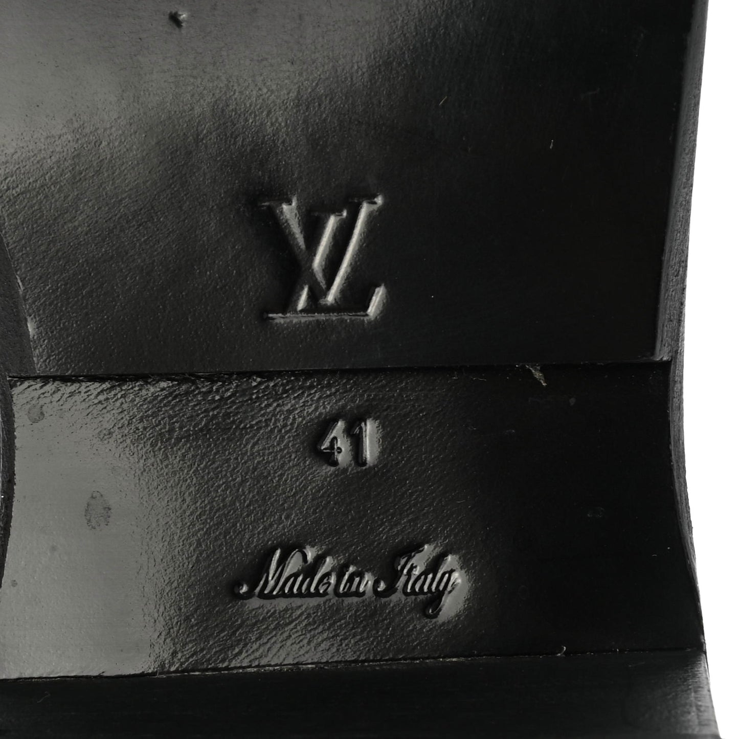 Calfskin Canvas Monogram Metropolis Flat Ranger Boots 41 Khaki Black