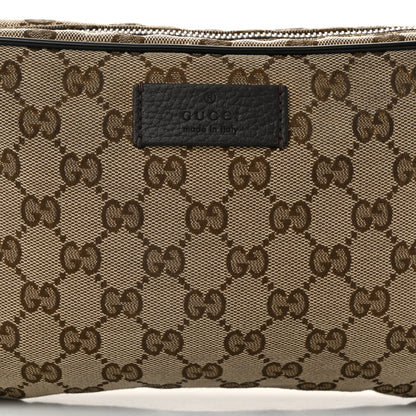 Gucci Monogram Belt Bag Dark Brown 8 of 12