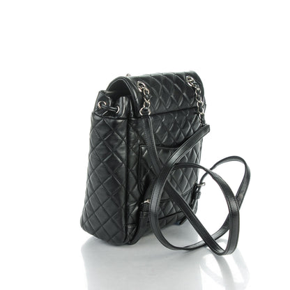 Chanel Lambskin Quilted Small Urban Spirit Backpack Black 3 of 8
