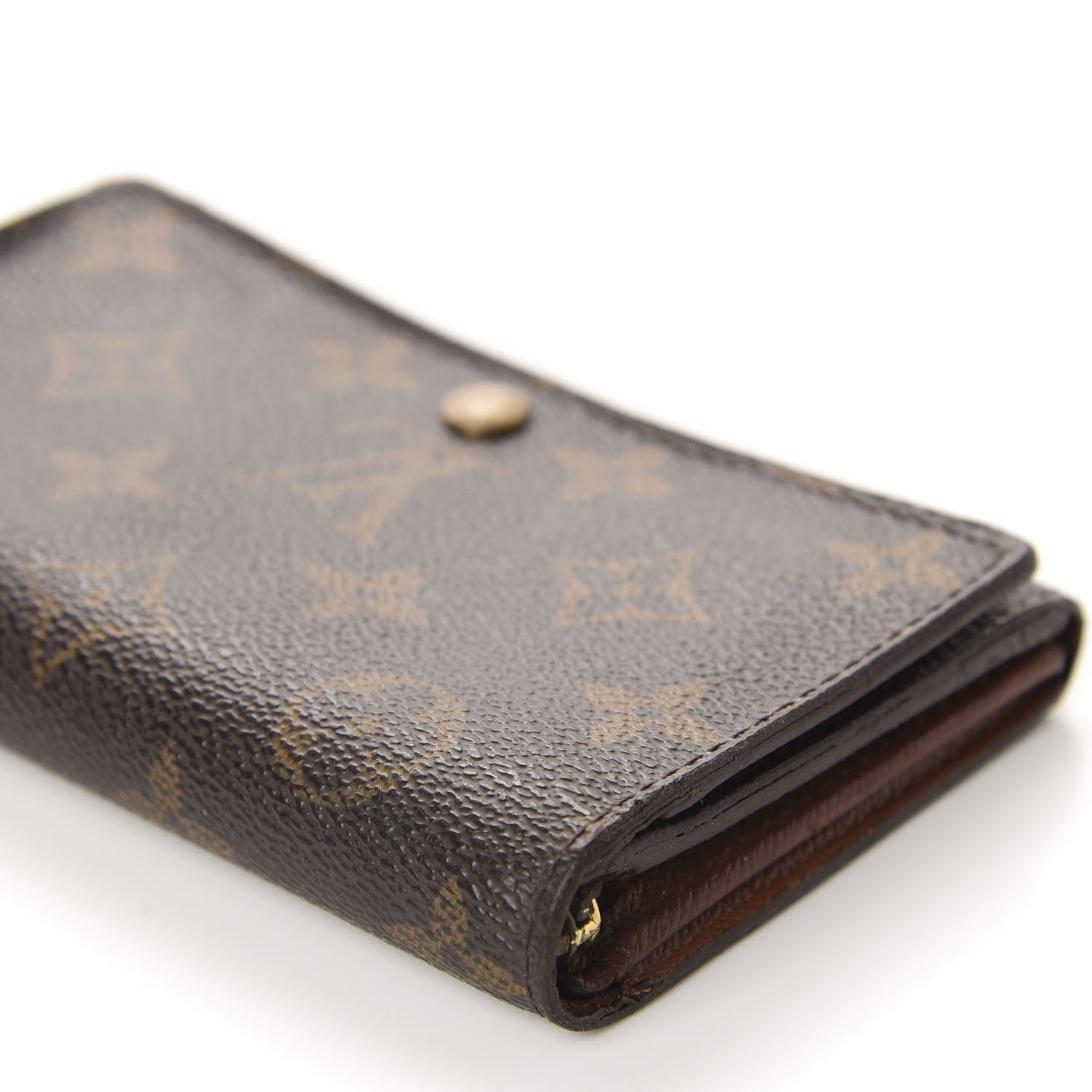 Louis Vuitton Monogram Porte-Monnaie Tresor Wallet 9 of 11