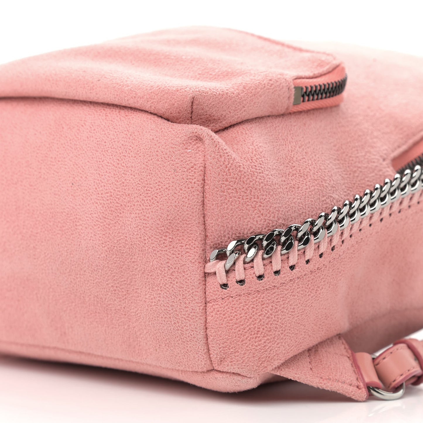 Shaggy Deer Mini Falabella Backpack Pink