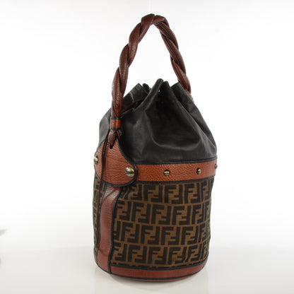 Fendi Zucca Palazzo Bucket Bag Tobacco 3 of 8