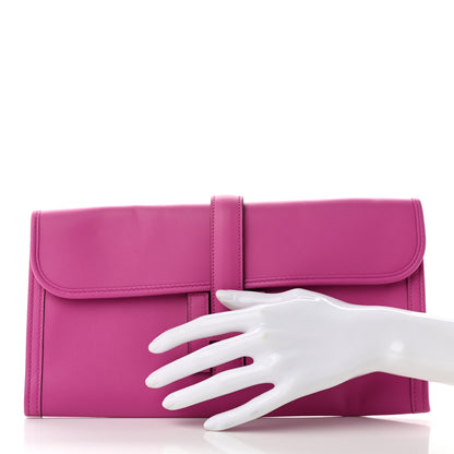 Hermes Swift Jige Elan 29 Clutch Rose Pourpre 2 of 8
