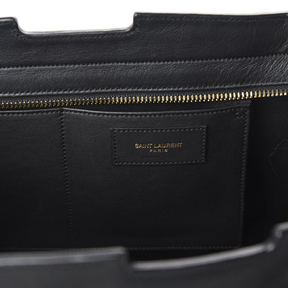 Saint Laurent Calfskin Small Classic Y Cabas Black 7 of 8