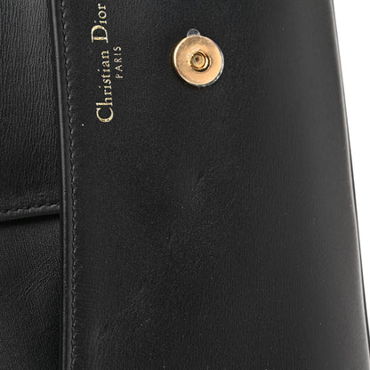 Christian Dior Smooth Calfskin Medium Diordouble Chain Bag Black 12 of 12