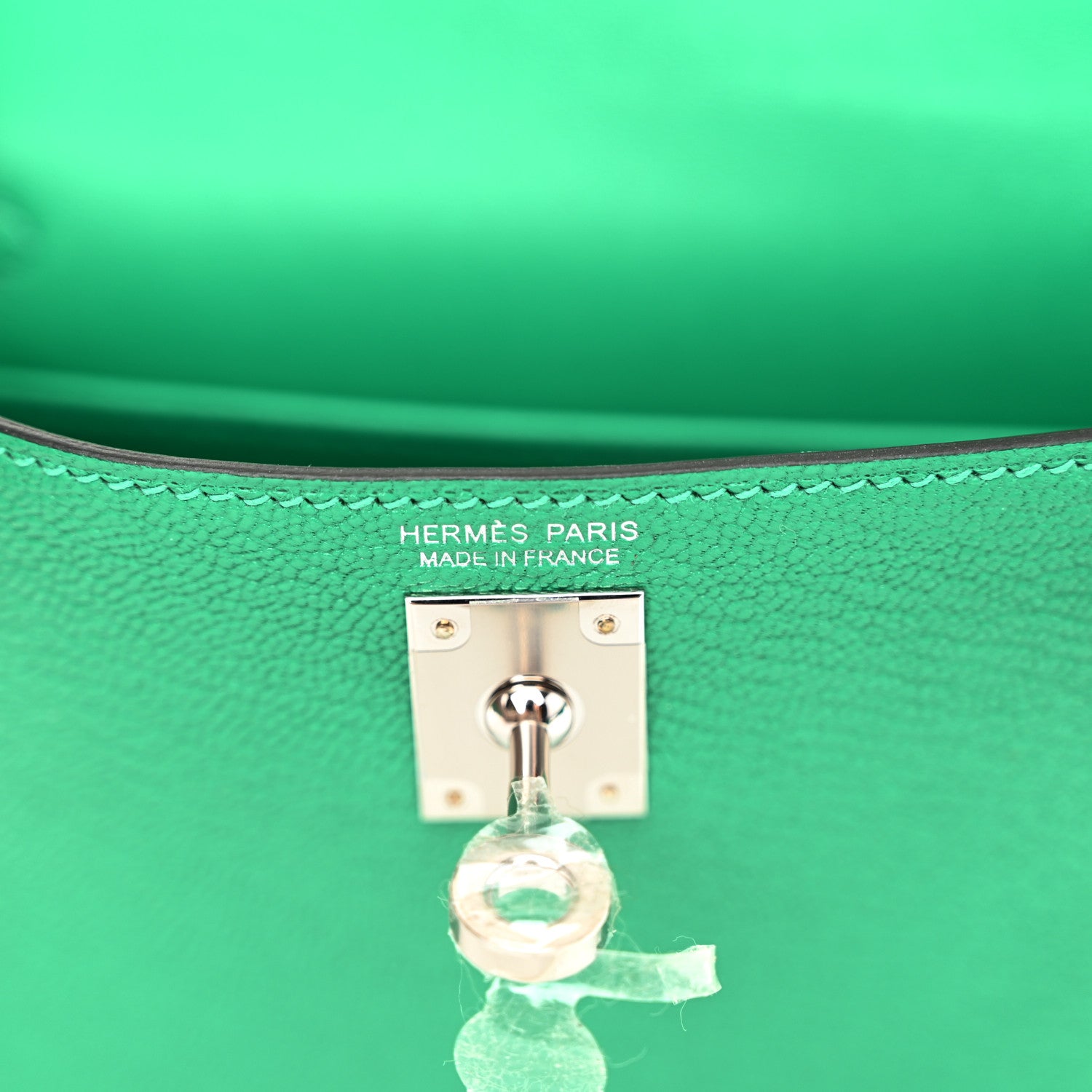 Hermes Chevre Mysore Mini Kelly Sellier 20 Menthe 6 of 13