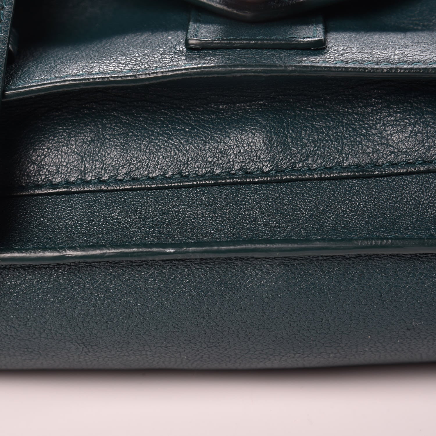 Proenza Schouler Lambskin Tiny PS1 Satchel Dark Teal 8 of 10