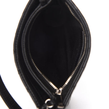 Chanel Aged Calfskin Quilted Crossbody Bag Black 5 of 10