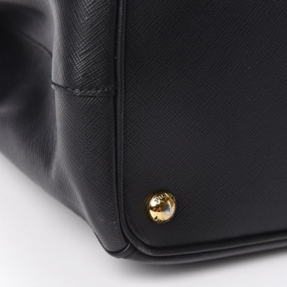 Prada Saffiano Medium Galleria Double Zip Tote Black 18 of 18