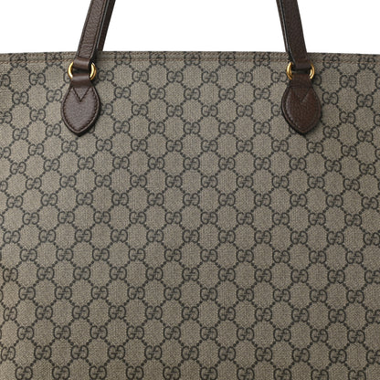 Gucci GG Supreme Monogram Medium Ophidia Shopping Tote Ebony 8 of 10