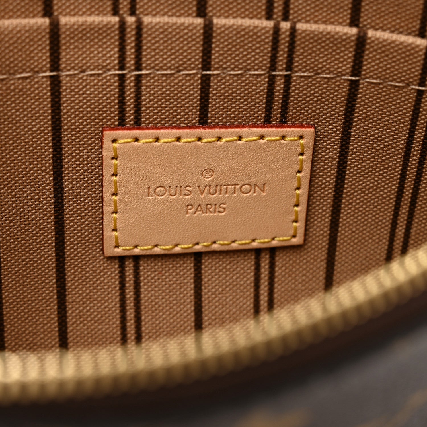 Louis Vuitton Monogram Neverfull MM GM Pochette 6 of 6