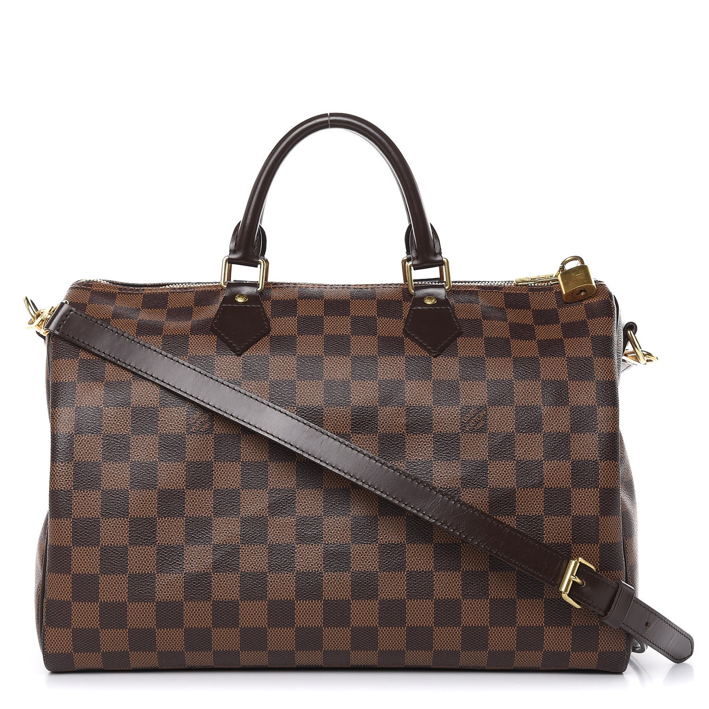 Damier Ebene Speedy Bandouliere 35