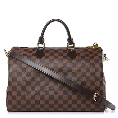 Louis Vuitton Damier Ebene Speedy Bandouliere 35 1 of 17