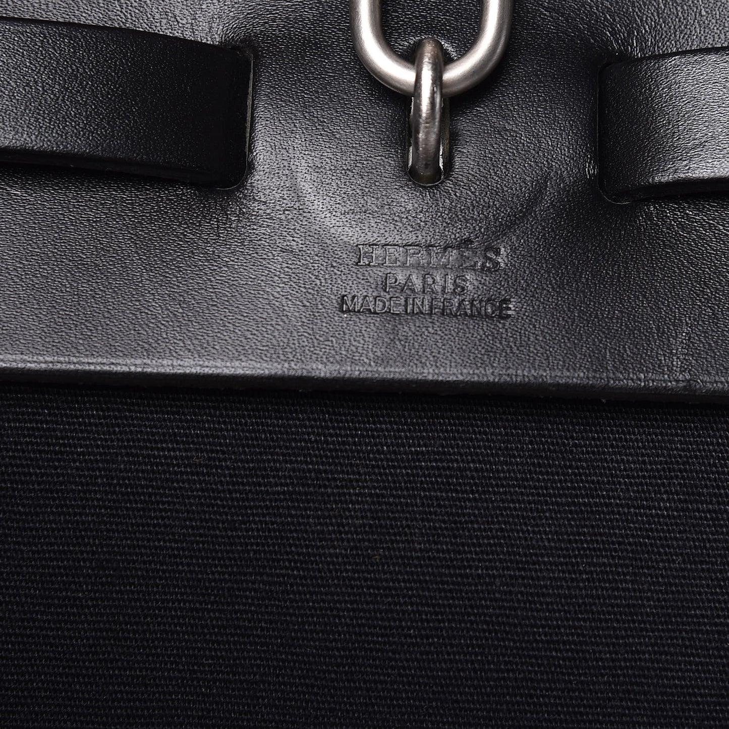 Toile Vache Calfskin Herbag 39 MM Black