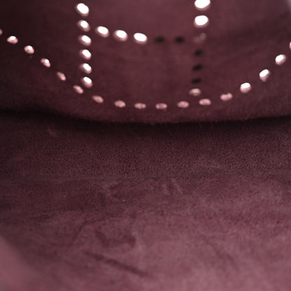 Hermes Taurillon Clemence Evelyne III GM Raisin 5 of 14