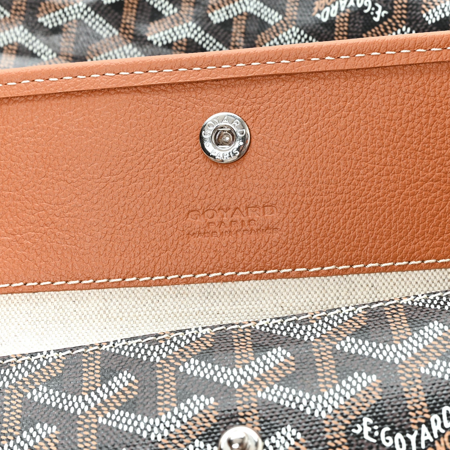 Goyard Goyardine Saint Louis PM Black Gold 6 of 10