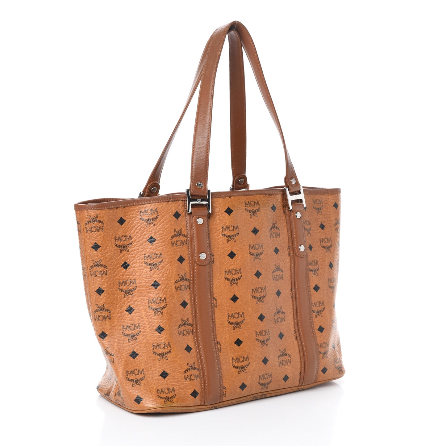 Visetos Shopping Tote Cognac