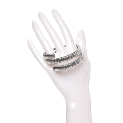 John Hardy Sterling Silver Classic Chain Double Coil Bracelet M 2 of 6